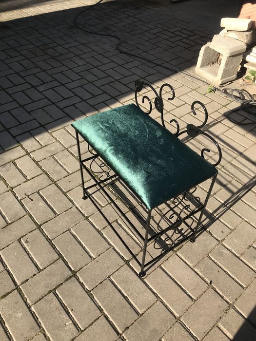 Банкетка с полками для обуви, полка для обуви, прихожая, пуф