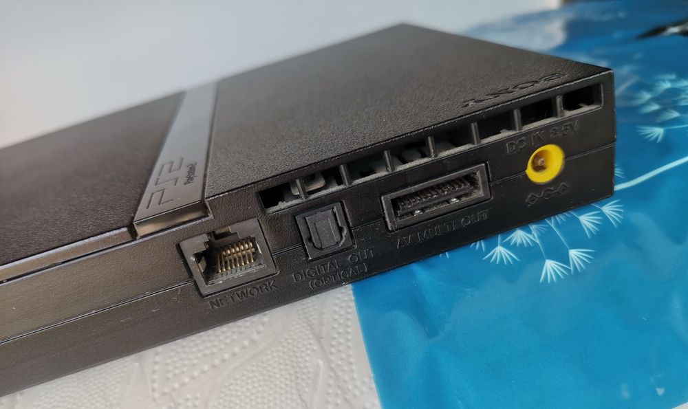 PlayStation 2 Slim a funcionar