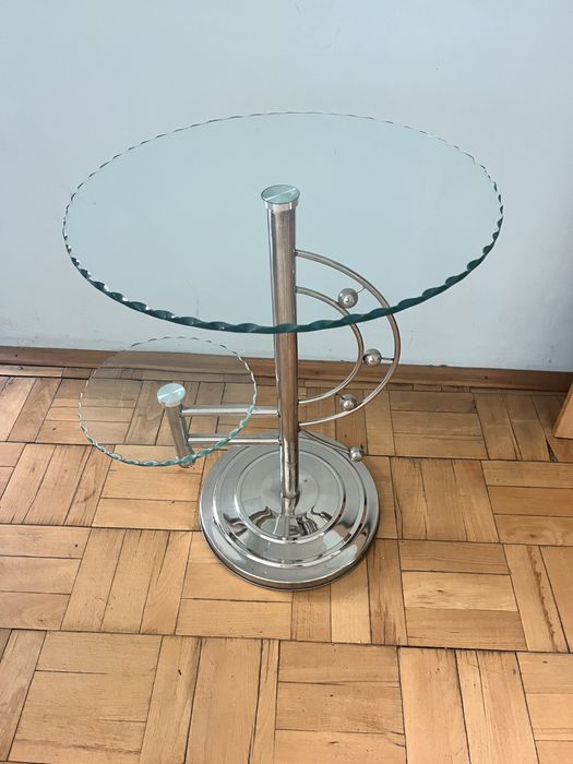 Стіл скляний журнальний ( кавовий стіл )