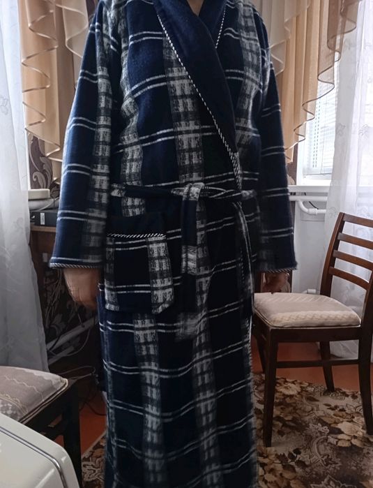 Мужской махровый халат