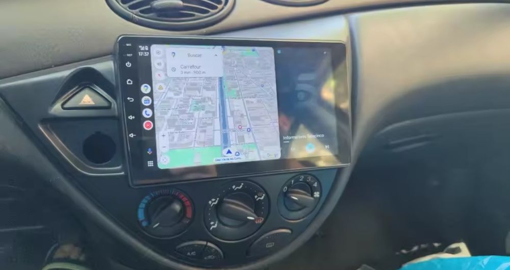 Radio 2 DIN Android  9 " Ford Focus Mk1+ Carplay + GPS + 4 GB RAM + 64
