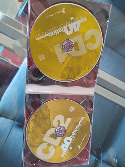 CD músicas latinas, impecável