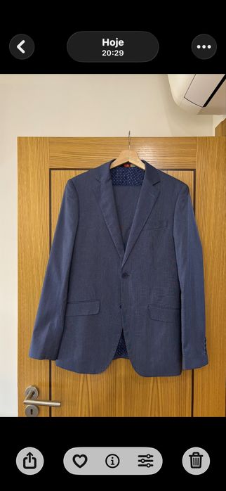 Conjunto de fato azul | Under Blue