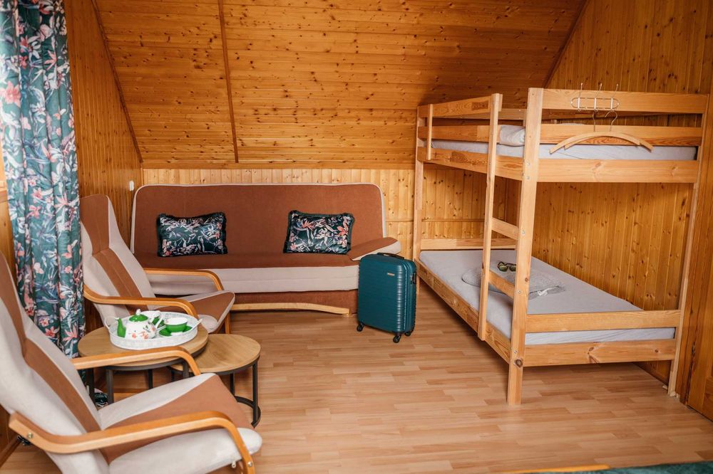 Zielona Dolina - Domek z balią nad jeziorem - Kaszuby - Gowidlino