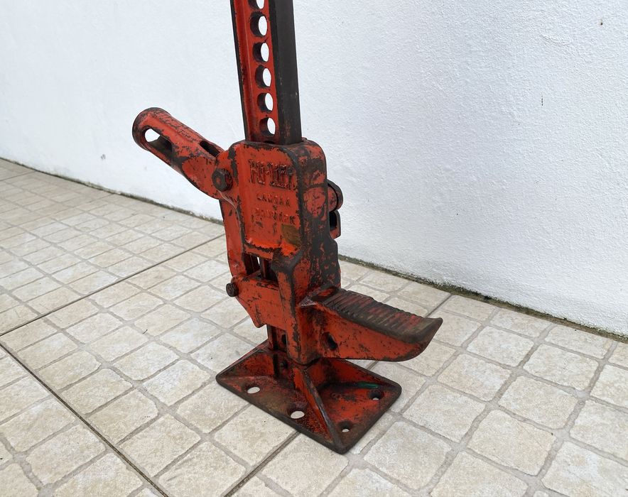 Macaco Hi-Lift jack Langaa Dinamarca 1950s