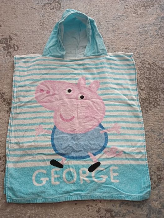 Ponczo kąpielowe/plażowe George Peppa