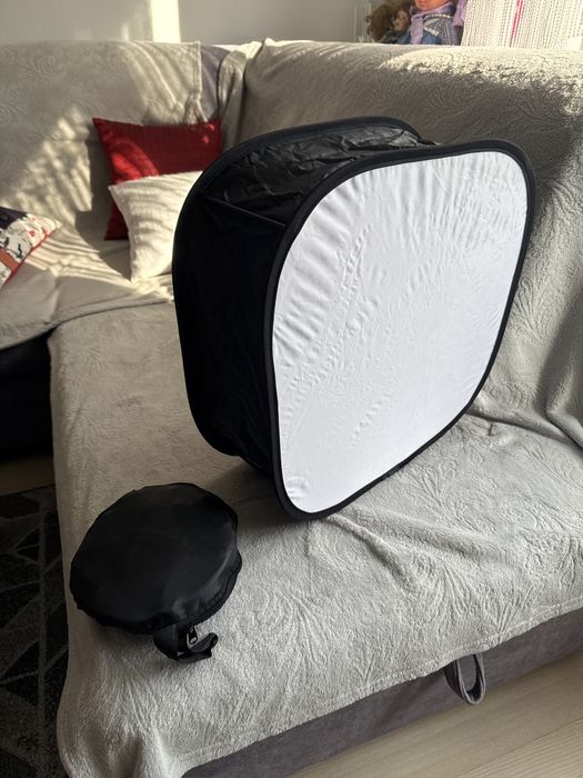 Softbox kwadratowy 41x41 cm, sprawne pakowanie