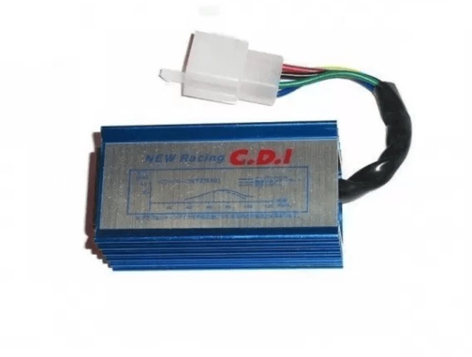 CDI, regulador de corrente e stator (para scooter GY6 ou pit bike 125)