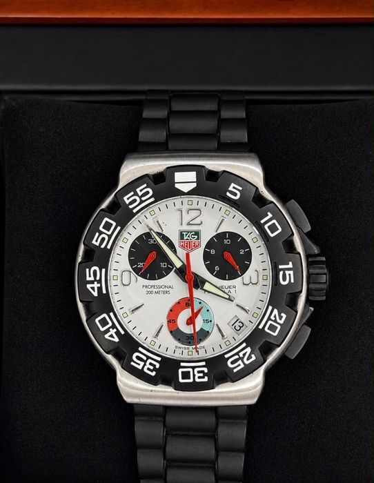 TAG Heuer Formula 1 Chronograph CAC1111 | Caixa + Cartão | Original | Excelente Estado