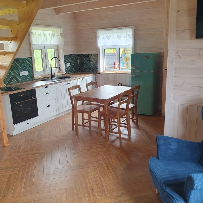 Domek nad jeziorem Serwy Augustów