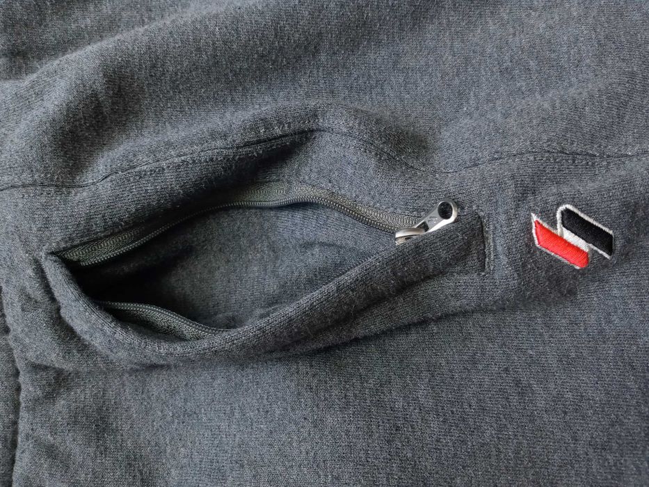 Spodnie dresowe joggery męskie Superdry Code Essential - L