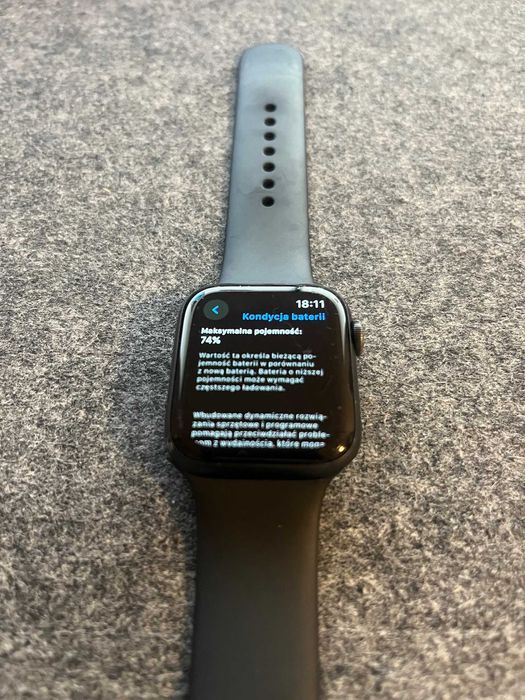 Apple Watch Series 6 44mm czarny