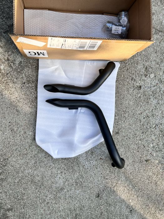 Wydech krotki harley road king