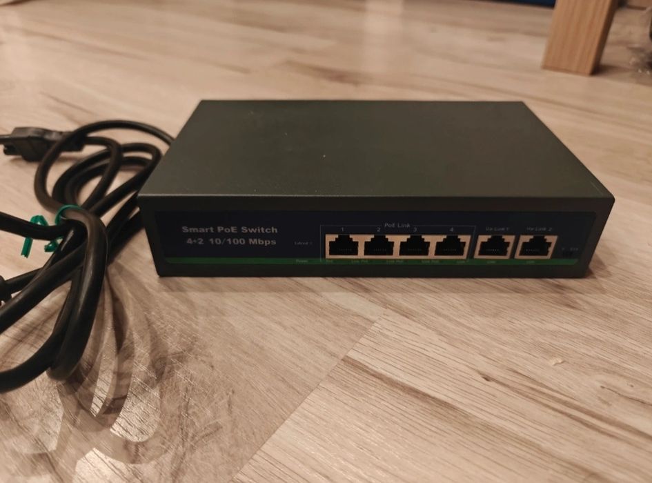 Switch, Smart Poe Switch 10/100Mbps 4+2