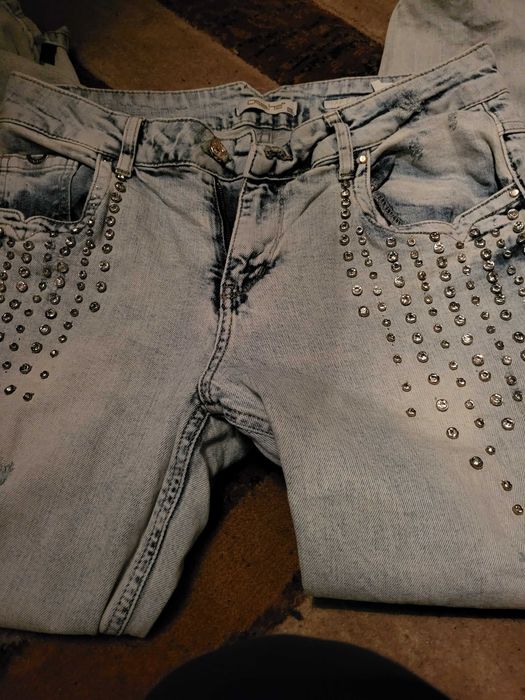 Spodnie dishe zdobione