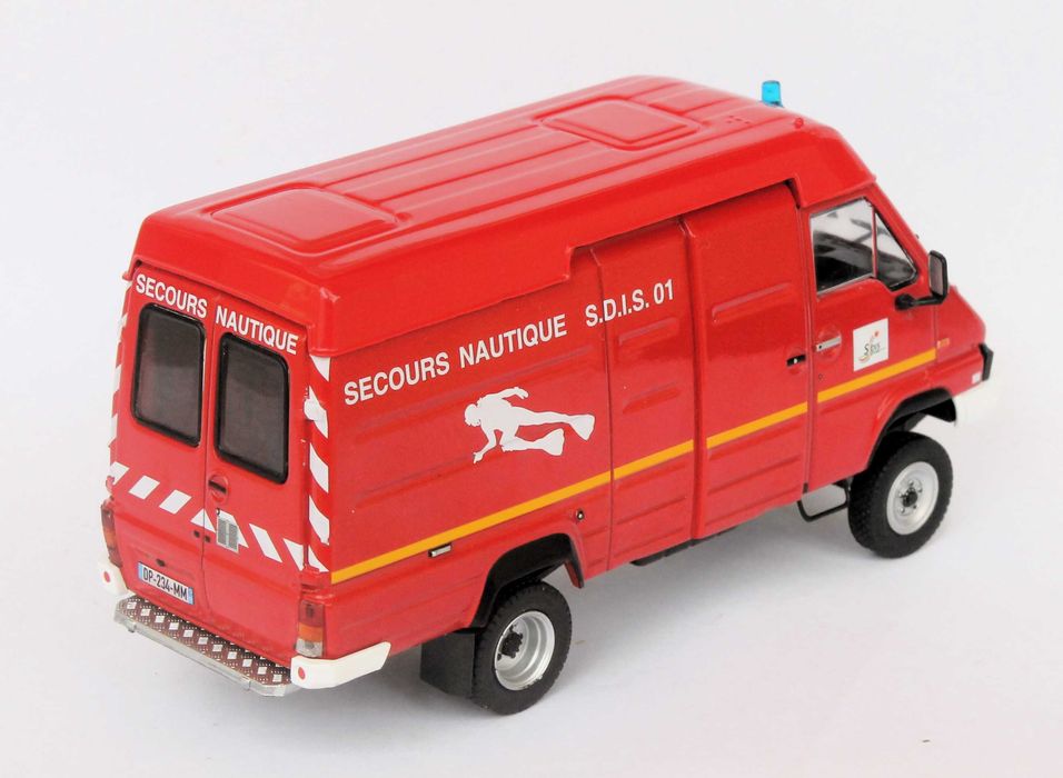 Renault B70 4x4 VSN Bombeiros de Ain 1/43 Ixo em blister