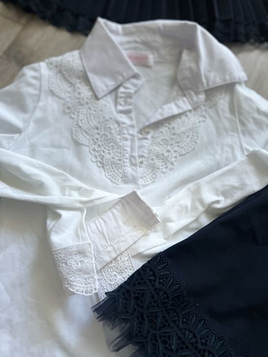 Кардиган, кофта, юбка, сарафан, плаття, шкільна форма 122 р-130-140