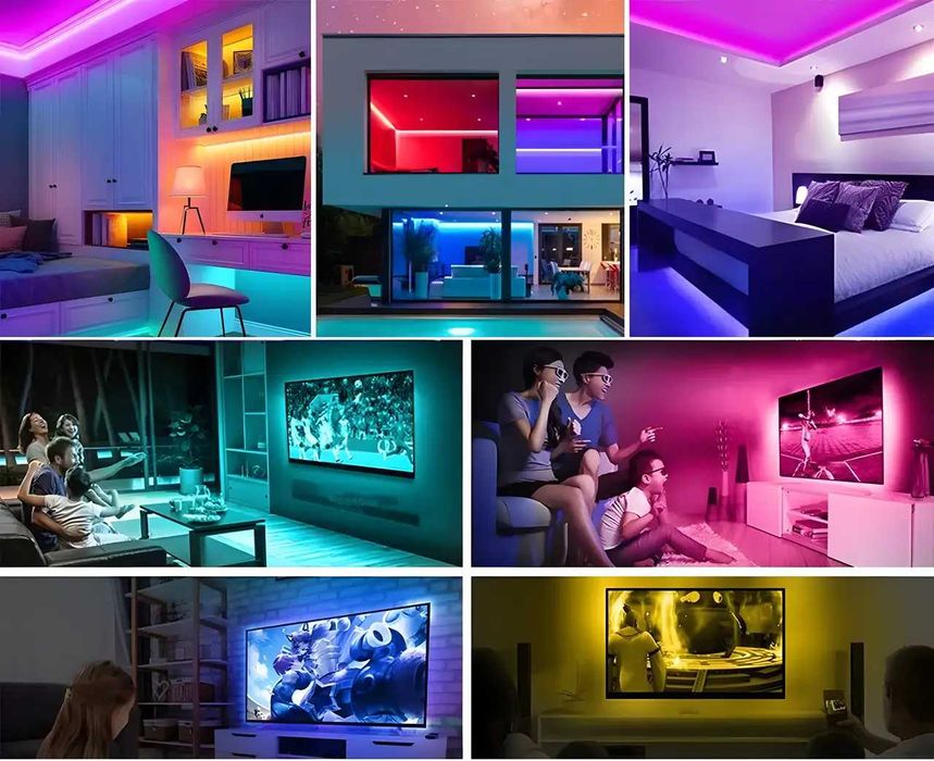 Светодиодной лента LED SF-20 самоклеящиеся 5м с пультом ДУ, 300 диодов