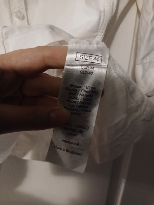 Biała koszula orsay rozmiar 42,44 hit lato