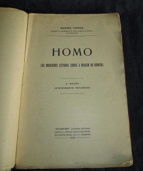 Livro Homo Os Modernos Estudos sobre a Origem do Homem