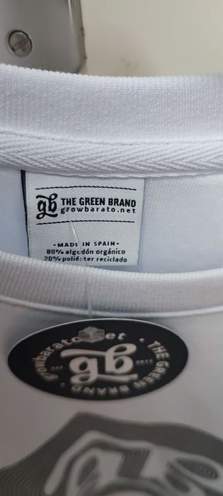 Sweatshirt / Camisola Branca "The Green Brand" (GB) - Nova com etiqueta