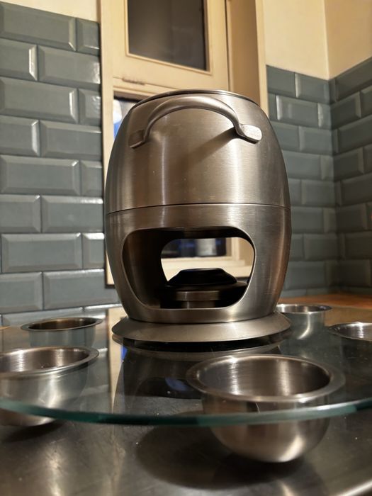 Fondue en inox do gato preto-nunca foi usado