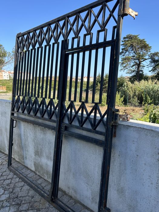 Grande portao em FERRO XXL