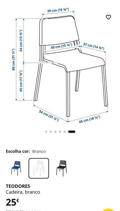 Mesa com cadeira