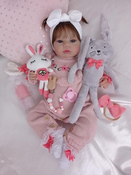 Lalka w typie Reborn z wyprawką prezent lala