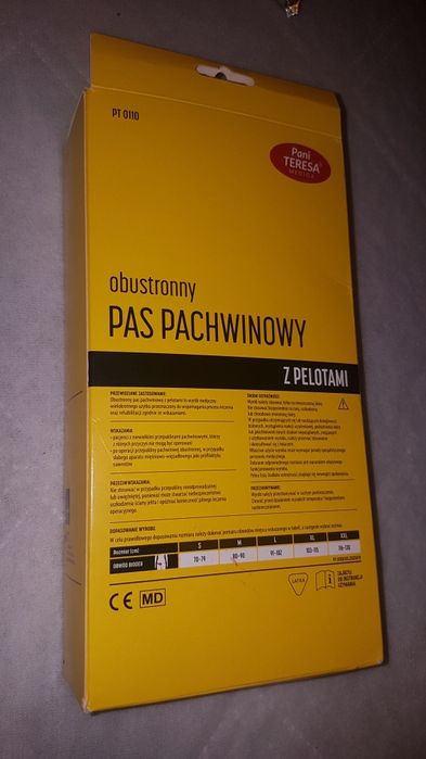 obustronny pas pachwinowy z pelotami
