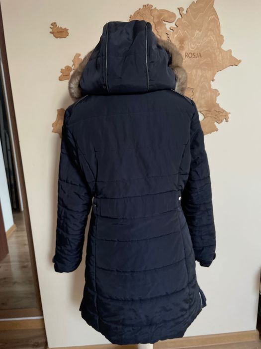 Kurtka zimowa Orsay 38 granatowa
