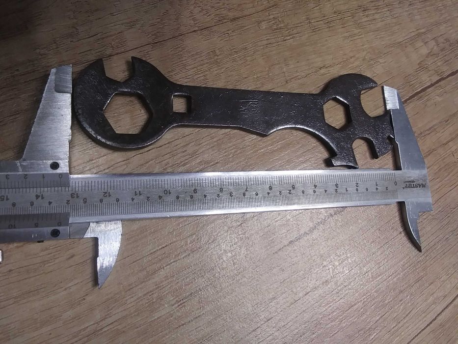 Stary klucz do motoru roweru rowerowy Romet zPRL 3 6 10 11 mm 13 15 17