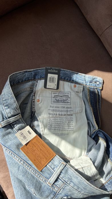 ОРИГІНАЛ 100%Джинси Levi’s 568 Premium Льон+ Денім