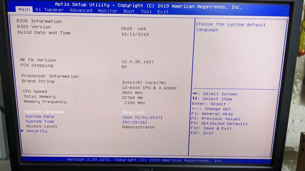 Системний блок Intel i3-8100