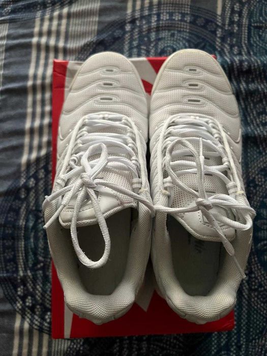 Nike tn Airmax triple white