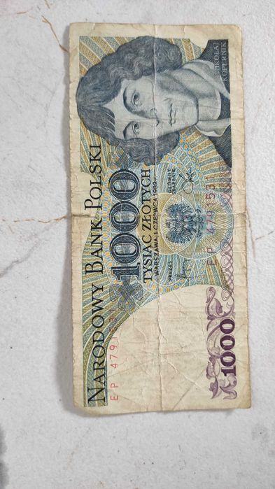Banknot PRL - 1982, 1000 złotych