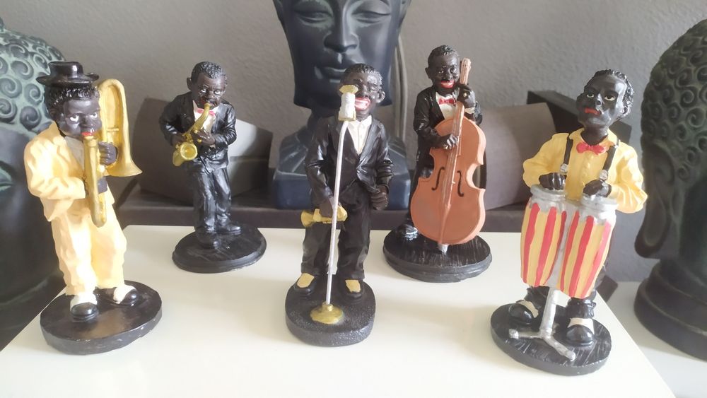 Conjunto antigo banda blues