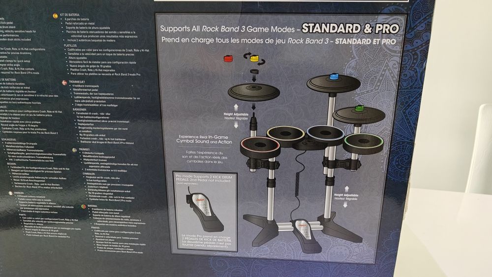 Bateria Rockband 3 Pro kit PS3 *NOVO