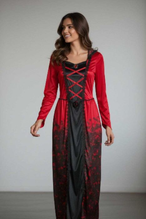 Карнавальное платье TU Тёмная Вампирша / Королева Ночи , р. М/l