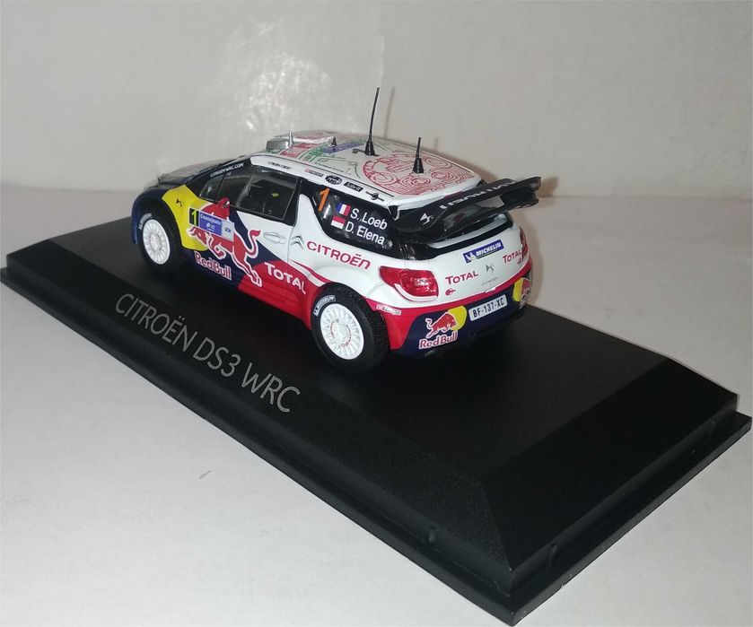 Norev - Citroën DS3 WRC -Vencedor Rally do México 2011- Sébastien Loeb