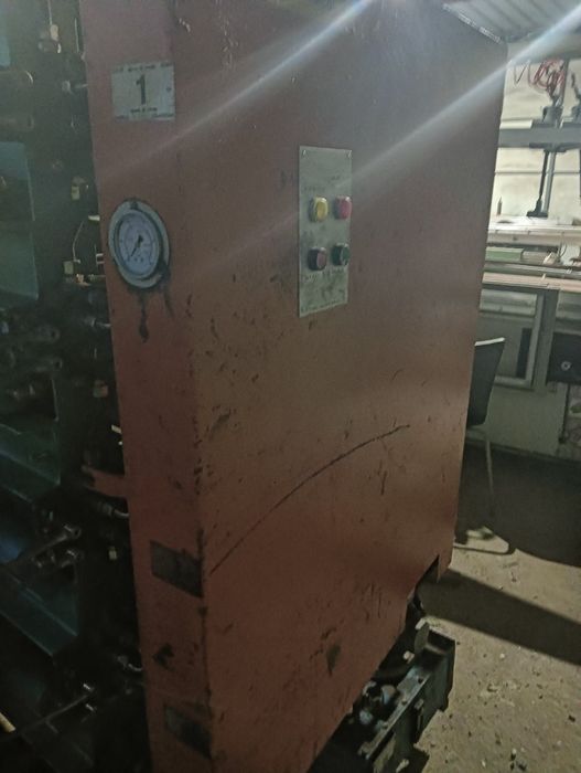 Prensa de 5 pratos pneumática c/ normativas da CE