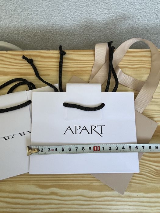 Torebki papierowe apart komplet