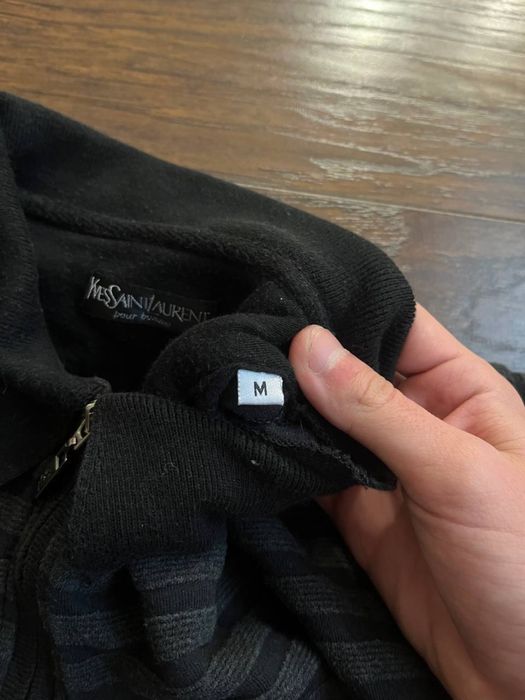 YSL Yves Saint Laurent 1/3 zip, męski, M