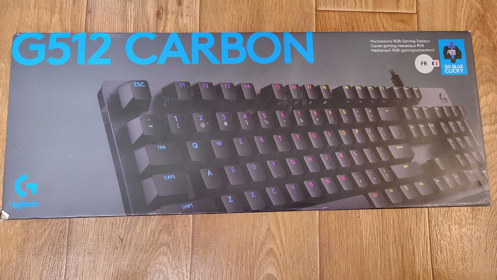 thumbnail image 2 of Keycap Set For Logitech G512 G513 Carbon GX Blue C Mechanical Keyboard - Black, QWERTY, Armenian Layout 2 of 2