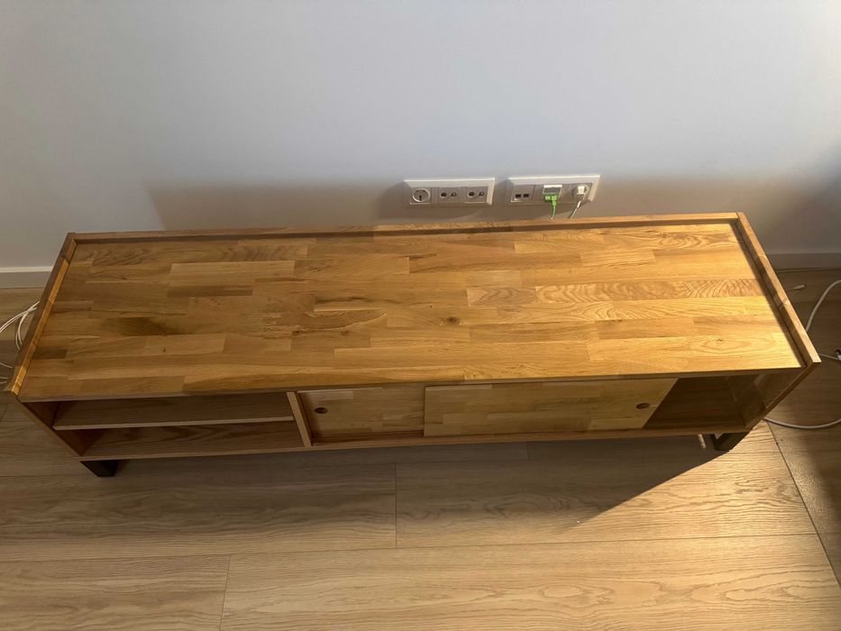 Móvel TV carvalho maciço