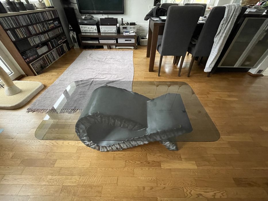 Stolik kawowy ALFĄ imitacja kamienia