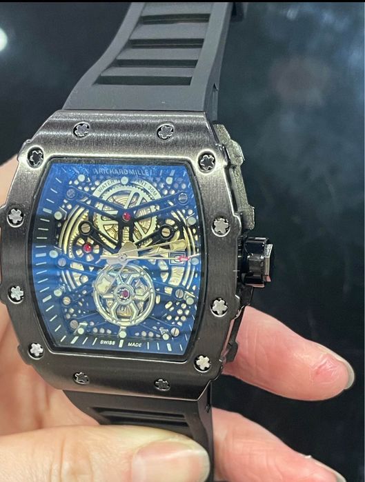Relógio masculino estilo luxo