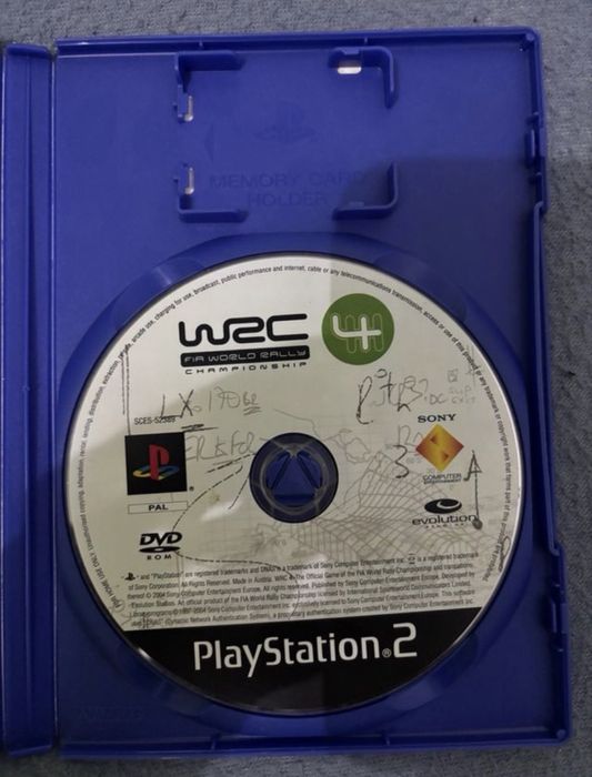 WRC FIA World Rally Championship PS2