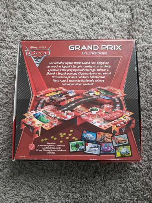 Gra planszowa Grand Prix Cars