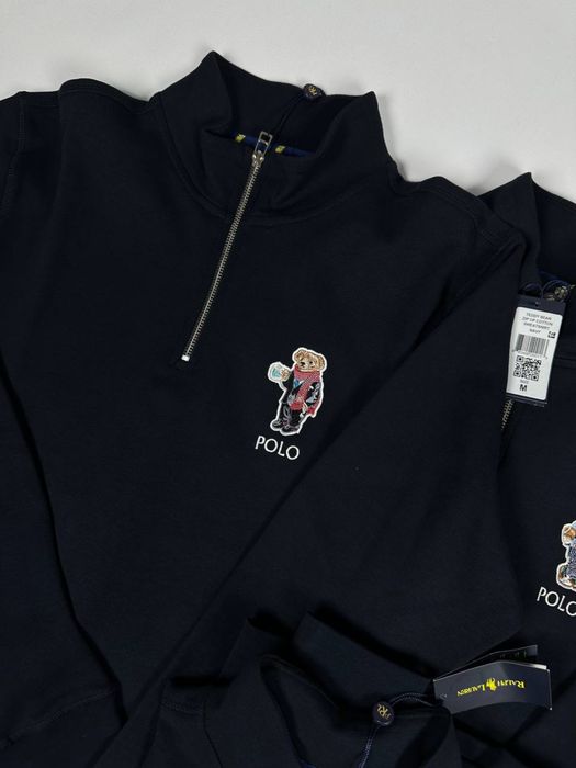 1/4 зип Polo bear by Ralph Lauren, поло бир мишка, кофта свитшот поло